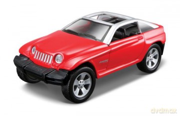 MAISTO 21001-05 Auto PR Jeep Jeepster czerwony p