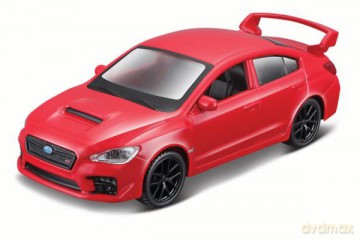 MAISTO 21001-24 Auto Subaru WRX STI 2017 czerwony