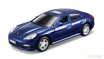 MAISTO 21001-25 Auto PR Porshe Panamera turbo niebieskie p