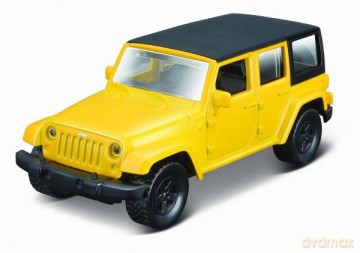 MAISTO 21001-31 Auto Power Racer Jeep Wrangler Unlimited 2015 żółty