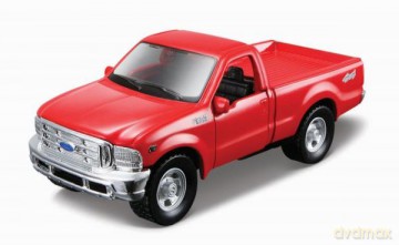 MAISTO 21001-99 Auto Power Racer Ford F-350 PickUp czerwony