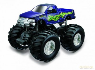 MAISTO 21144-28 Earth Shockers Ford F-150 Flareside fioletowy