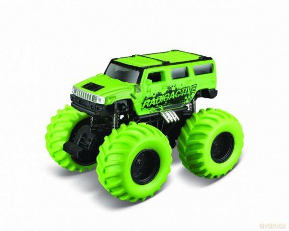 MAISTO 21144-59 Earth Shockers Hummer H2 Suv zielony
