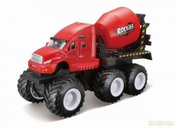 MAISTO 21191-26 FM Quarry Monsters betoniarka czerwona