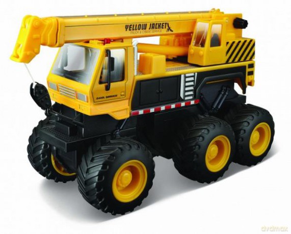 MAISTO 21191-38 FM Quarry Monsters dźwig żółty