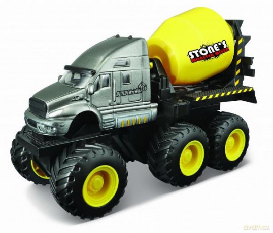 MAISTO 21191-96 FM Quarry Monsters betoniarka szara
