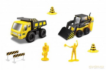 MAISTO 22326-40 Zestaw roboty drogowe, żółty