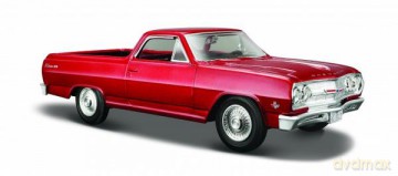 MAISTO 31977-40 Chevrolet el Camino 1965 czerwony