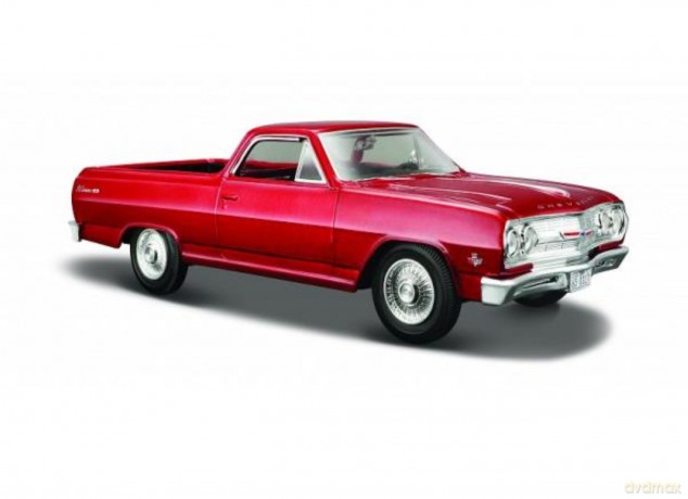 MAISTO 31977-40 Chevrolet el Camino 1965 czerwony