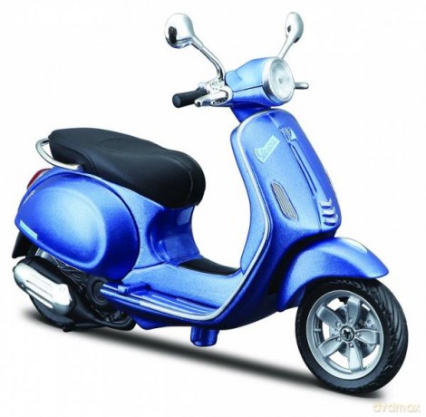 MAISTO 32721-54 Vespa Primavera 150 niebieski