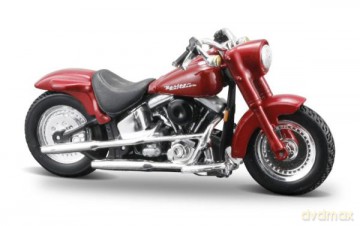 MAISTO 35094-71 Motor HARLEY DAVIDSON 2000 FLSTF Street Stalker czerwony