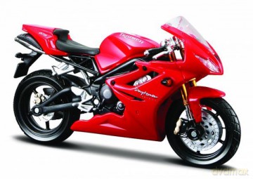 MAISTO 39300-08 Motor Triumph Daytona 675 1:18 z podstawką