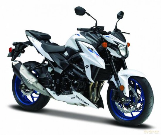 MAISTO 39300-38 Motor Suzuki GSX-S750 ABS 1:18 z podstawką