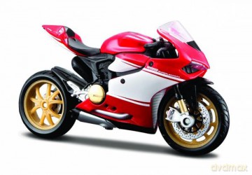 MAISTO 39300-53 Motor Ducati 1199 Superleggera 1:18 z podstawką