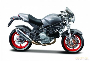 MAISTO 39300-550 Motor Ducati Monster S4 1:18 z podstawką