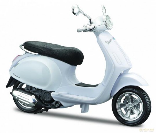 MAISTO 39540-46 Scooters Vespa Primavera 150 2014 biały