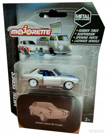 MAJORETTE Vintage deluxe 6 wzorów