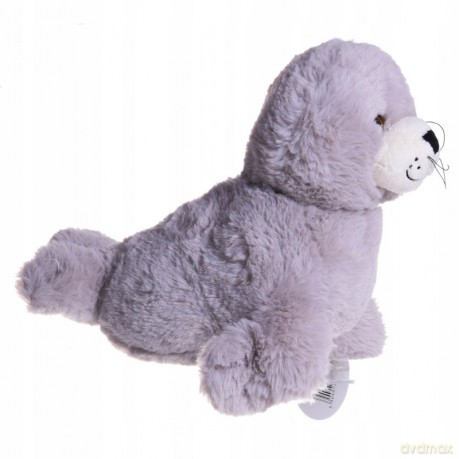 Maskotka Foka z głosem 20 cm 2 kolory