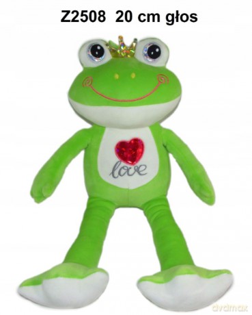 Maskotka żaba głos 20 cm