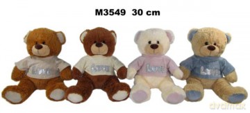 Miś 4 kolory 30 cm