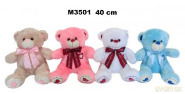 Miś 4 kolory 40 cm