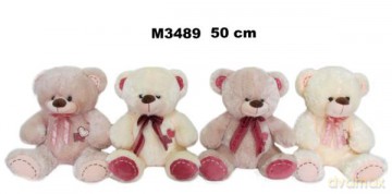 Miś 50 cm 2 kolory 4 wzory