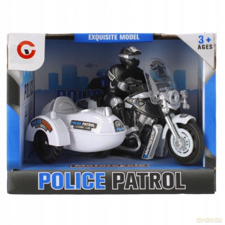 Motocyklista dźwięk światła P/B +akcesoria
