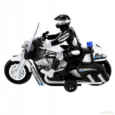 Motocyklista dźwięk światła P/B +akcesoria