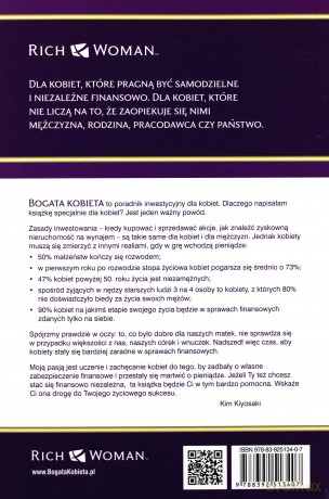 Bogata Kobieta Nowa Okładka - Kim Kiyosaki [KSIĄŻKA]
