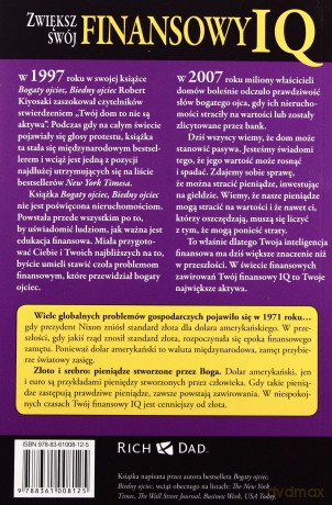 Zwiększ Swój Finansowy Iq Madrzej Zarządzaj Swoimi Pieniędzmi - Robert T. Kiyosaki [KSIĄŻKA]