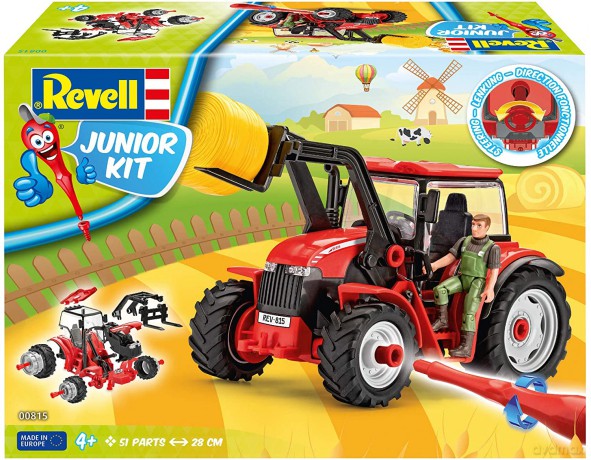 Revell 00815 Traktor do skręcania 1:20 Junior Kit