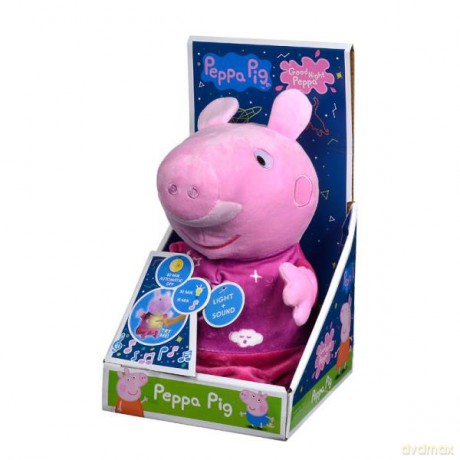 Świnka Peppa, maskotka z kołysanką 25 cm Simba