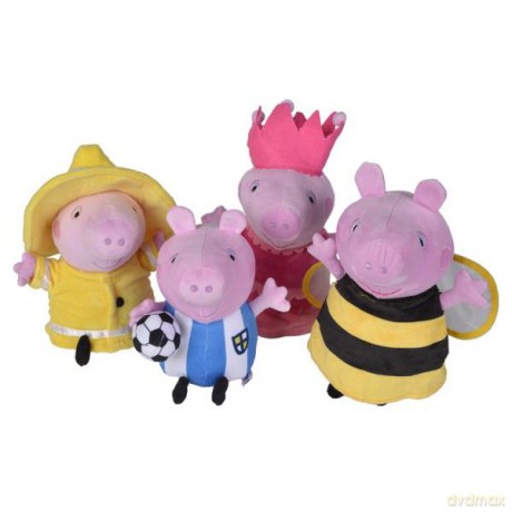Świnka Peppa, maskotki w przebraniu 20 cm 4 rodzaje Simba