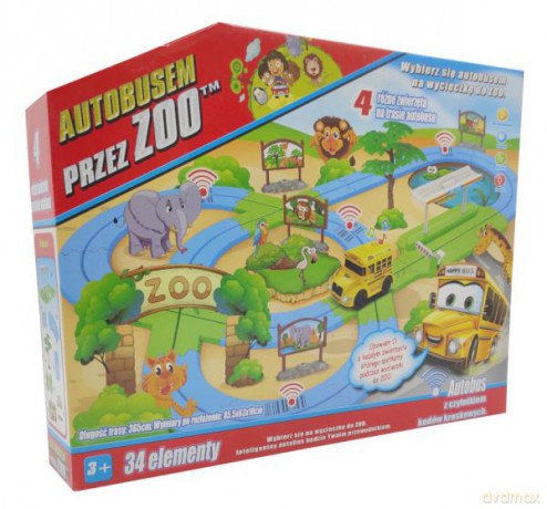 Tor interaktywny Autobusem przez ZOO 34 elementy