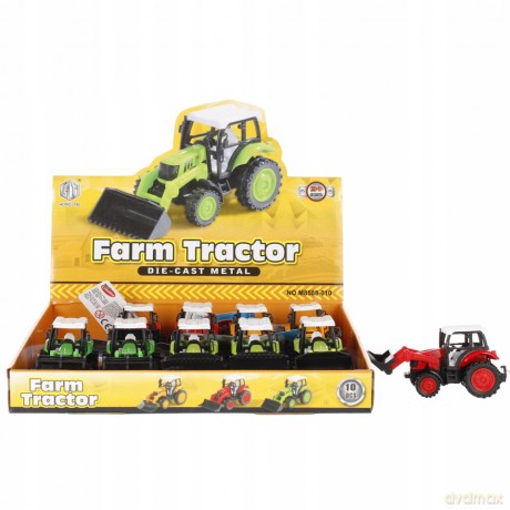 Traktor + akcesoria 12 cm