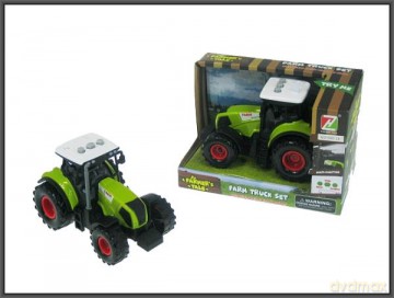 Traktor 15 cm światło, dźwięk napęd na koła zamachowe 550-1E