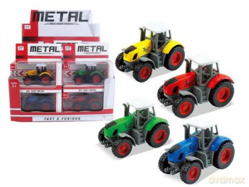 Traktor metalowy
