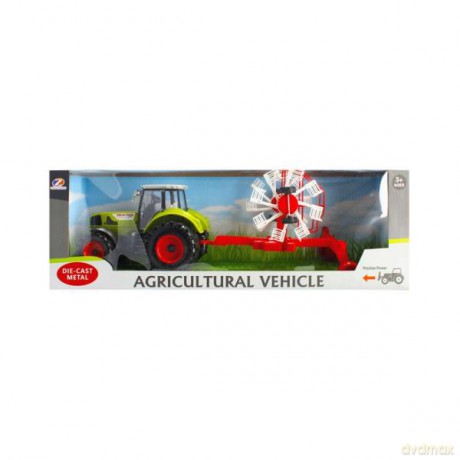 Traktor metalowy+ akcesoria