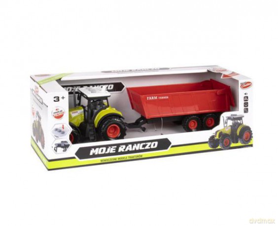 Traktor Moje Ranczo na baterie + akcesoria