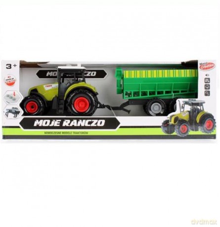 Traktor Moje Ranczo z akcesoriami