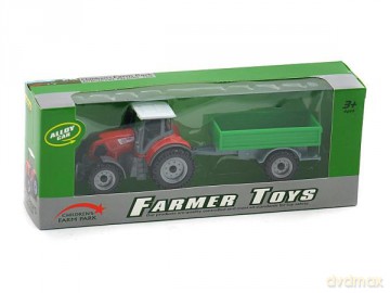 Traktor z maszyną