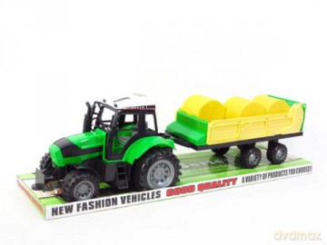 Traktor z maszyną 55 cm