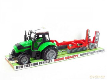 Traktor z maszyną 55 cm