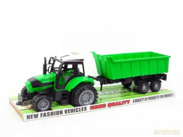 Traktor z maszyną 55 cm