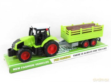 Traktor z przyczepą 40 cm