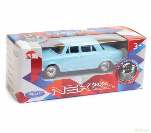 WELLY Auto model 1:60 Skoda w pudełku