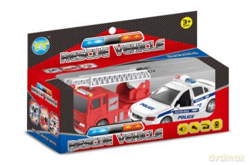 Zestaw 2 aut straż + policja
