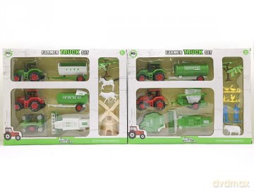 Zestaw Farma Traktor z figurkami