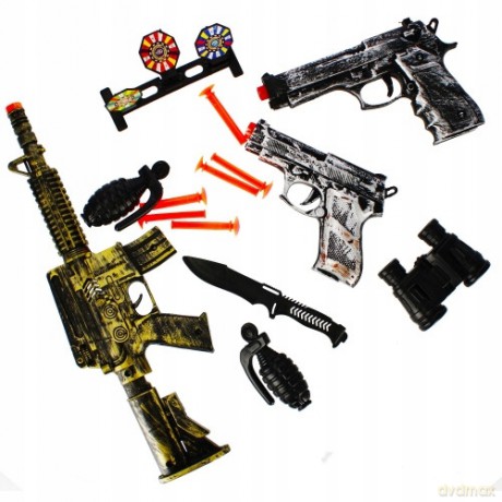 Zestaw policyjny baterie