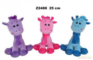 Żyrafa 3 kolory 25 cm